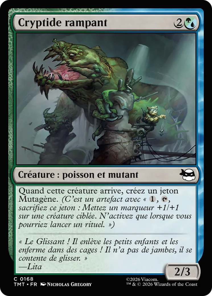Cryptide rampant — Teenage Mutant Ninja Turtles — Magic: The Gathering
