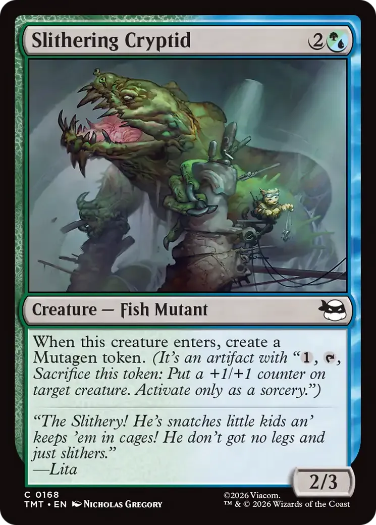 Cryptide rampant — Teenage Mutant Ninja Turtles — Magic: The Gathering