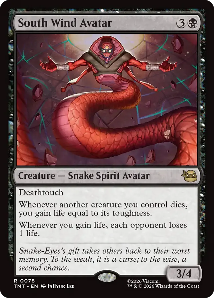 South Wind Avatar — Teenage Mutant Ninja Turtles — Magic: The Gathering