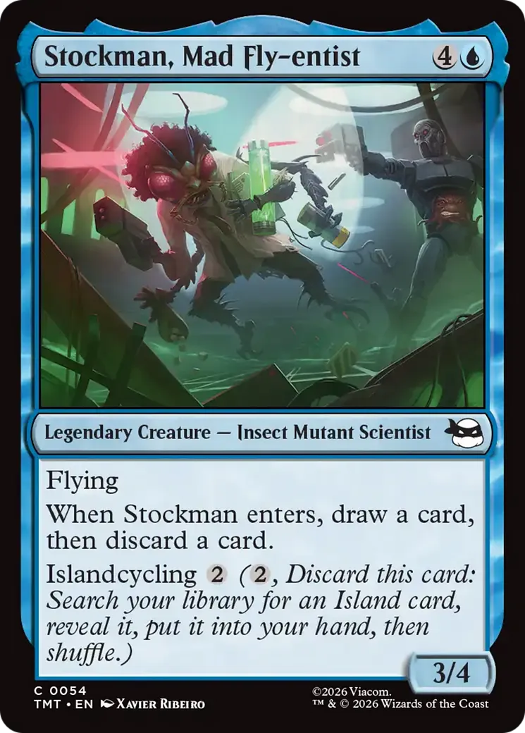 Stockman, savant mouche — Teenage Mutant Ninja Turtles — Magic: The Gathering
