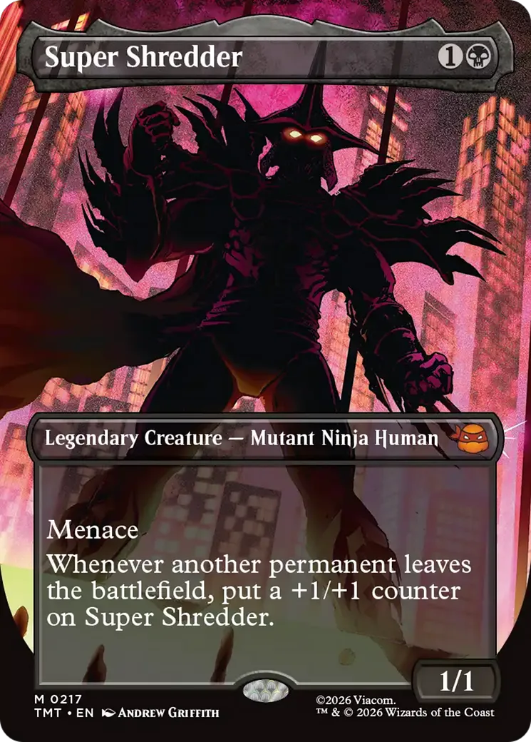 Super Shredder — Teenage Mutant Ninja Turtles — Magic: The Gathering
