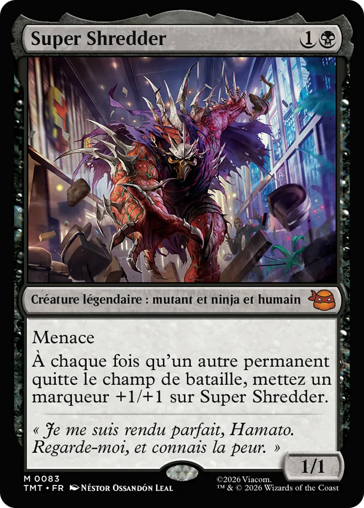 Super Shredder — Teenage Mutant Ninja Turtles — Magic: The Gathering
