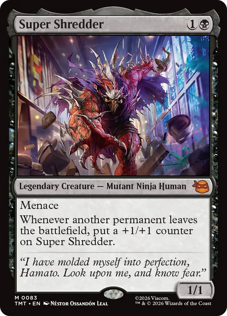 Super Shredder — Teenage Mutant Ninja Turtles — Magic: The Gathering