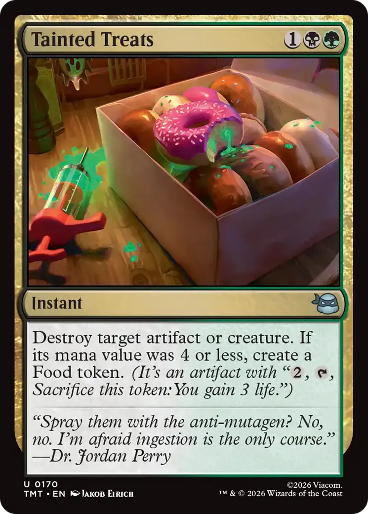 Tainted Treats — Teenage Mutant Ninja Turtles — Magic: The Gathering