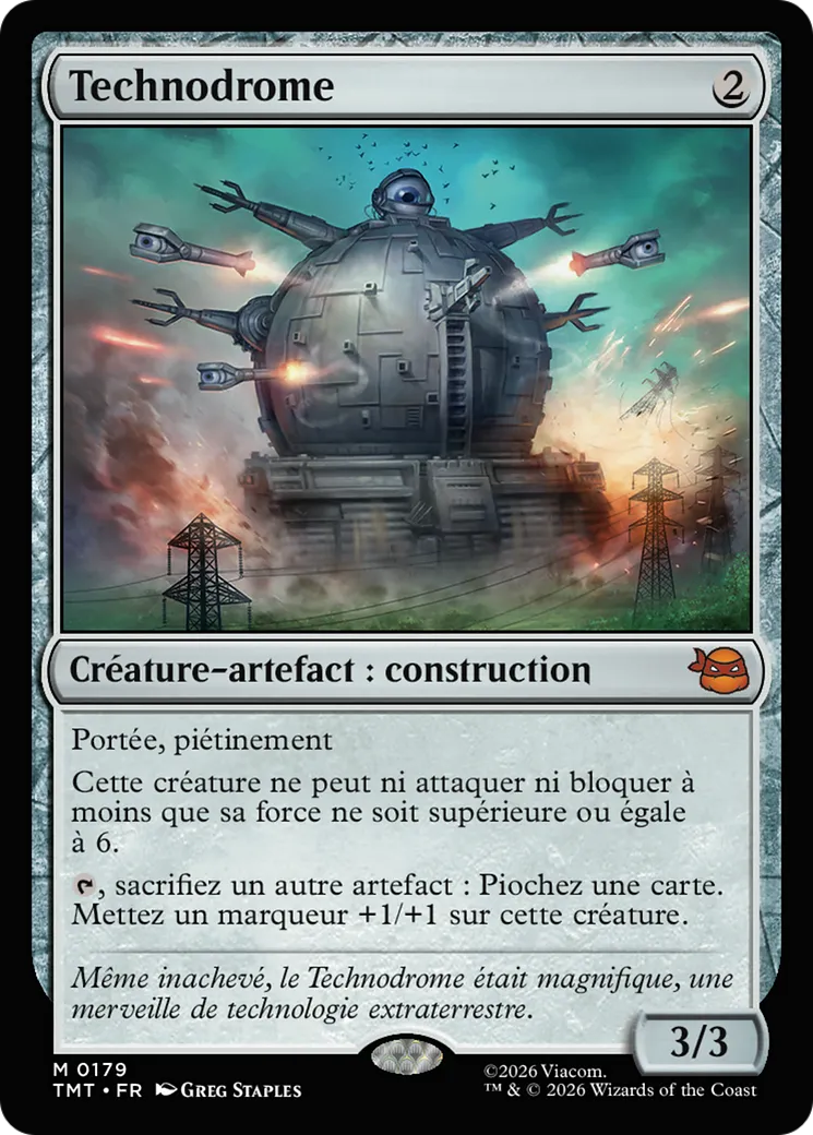 Technodrome — Teenage Mutant Ninja Turtles — Magic: The Gathering