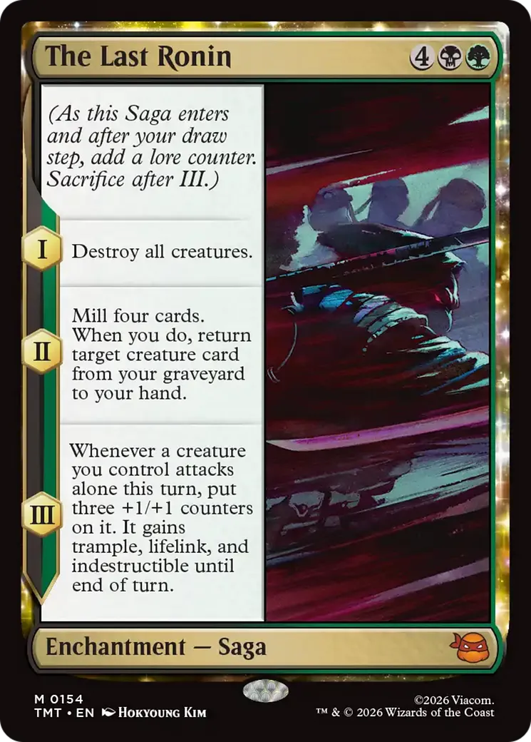 The Last Ronin — Teenage Mutant Ninja Turtles — Magic: The Gathering