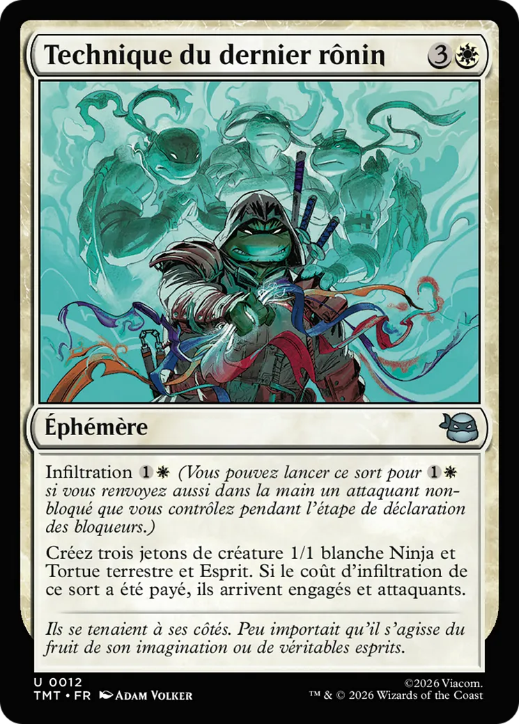 Technique du dernier rônin — Teenage Mutant Ninja Turtles — Magic: The Gathering