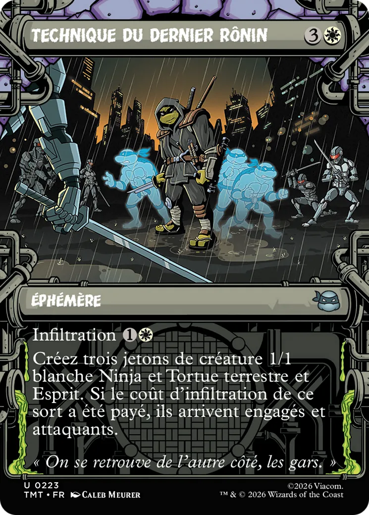 Technique du dernier rônin — Teenage Mutant Ninja Turtles — Magic: The Gathering