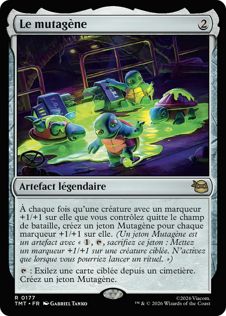 Le mutagène — Teenage Mutant Ninja Turtles — Magic: The Gathering