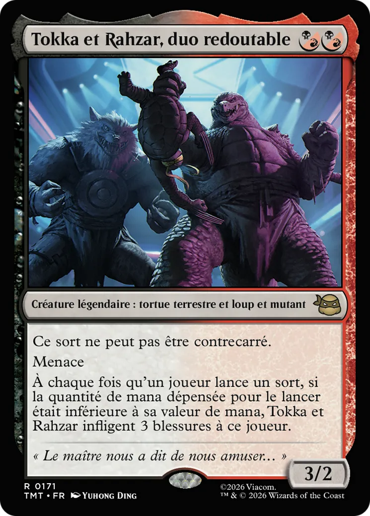 Tokka et Rahzar, duo redoutable — Teenage Mutant Ninja Turtles — Magic: The Gathering