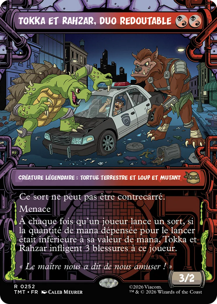Tokka et Rahzar, duo redoutable — Teenage Mutant Ninja Turtles — Magic: The Gathering