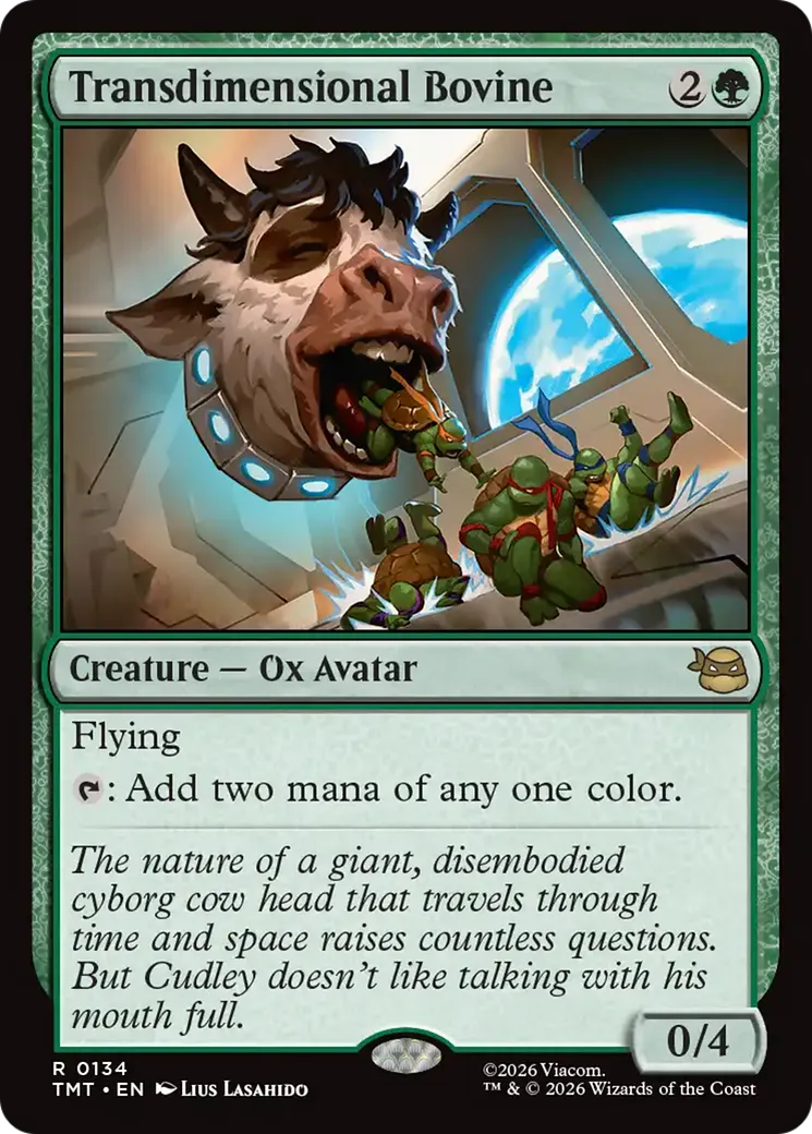 Bovin transdimensionnel — Teenage Mutant Ninja Turtles — Magic: The Gathering