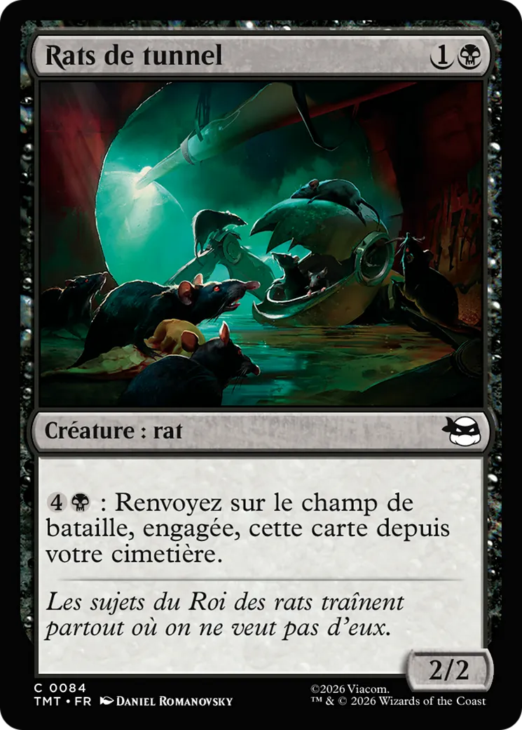 Rats de tunnel — Teenage Mutant Ninja Turtles — Magic: The Gathering