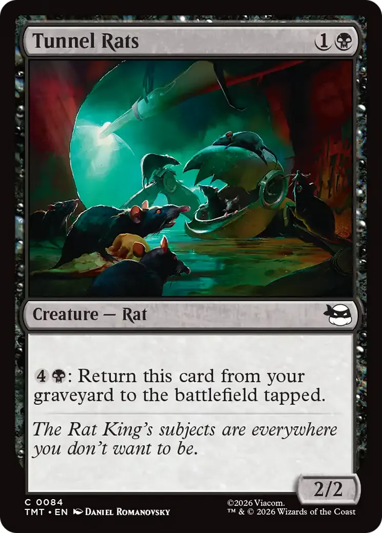 Rats de tunnel — Teenage Mutant Ninja Turtles — Magic: The Gathering