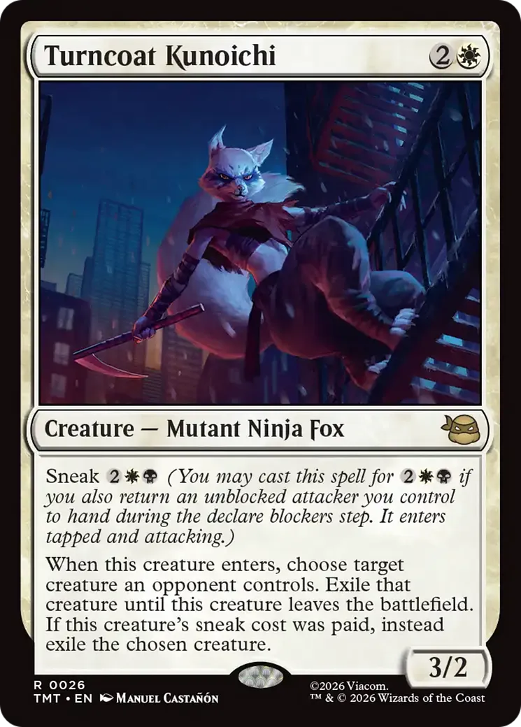 Kunoichi renégate — Teenage Mutant Ninja Turtles — Magic: The Gathering