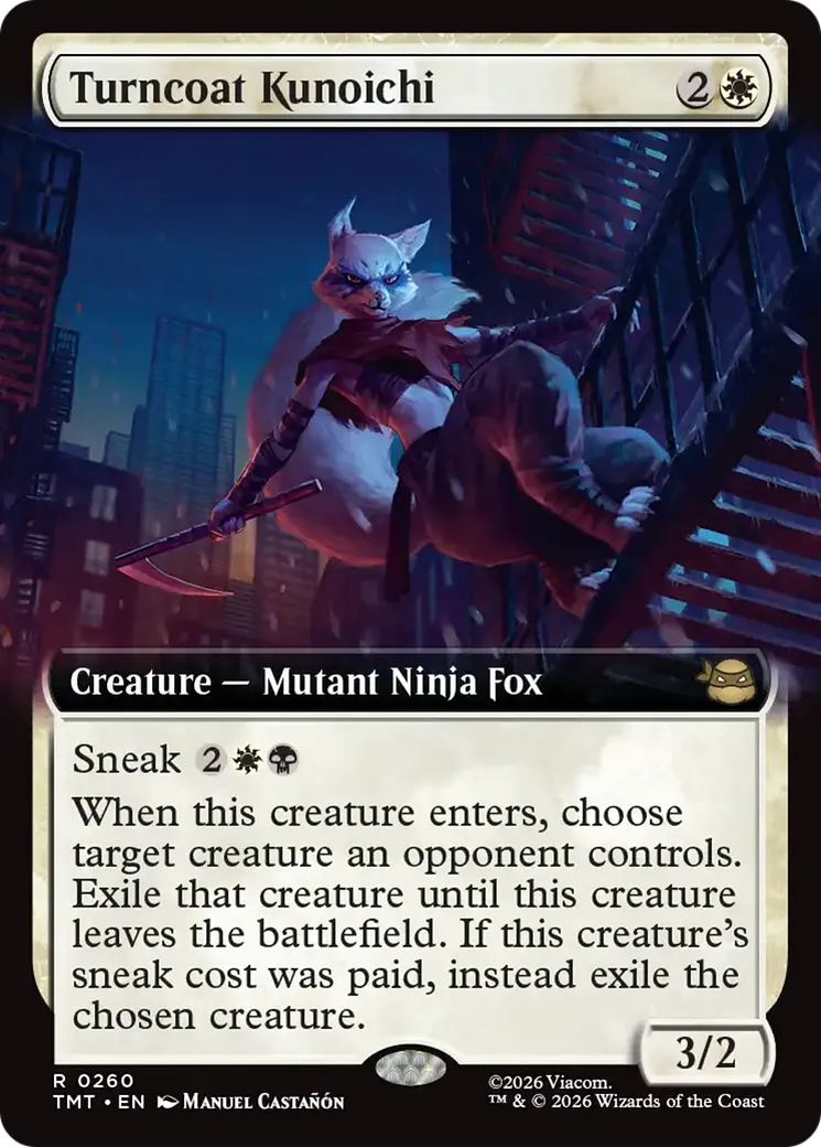 Turncoat Kunoichi — Teenage Mutant Ninja Turtles — Magic: The Gathering