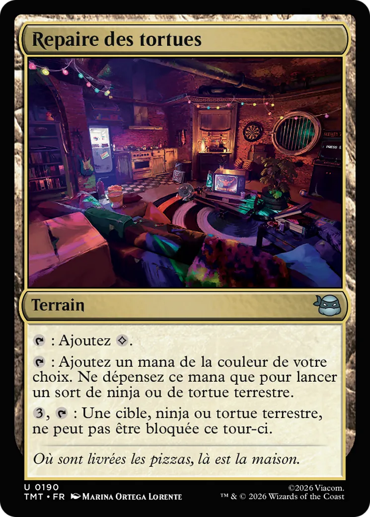 Repaire des tortues — Teenage Mutant Ninja Turtles — Magic: The Gathering