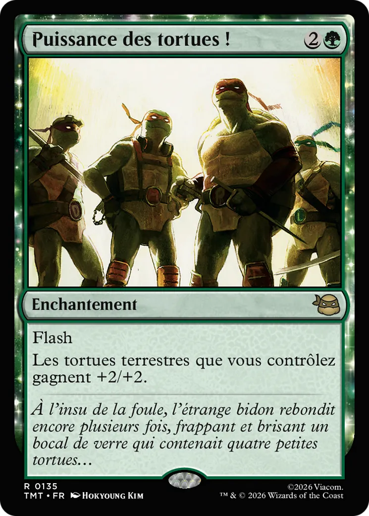 Puissance des tortues ! — Teenage Mutant Ninja Turtles — Magic: The Gathering
