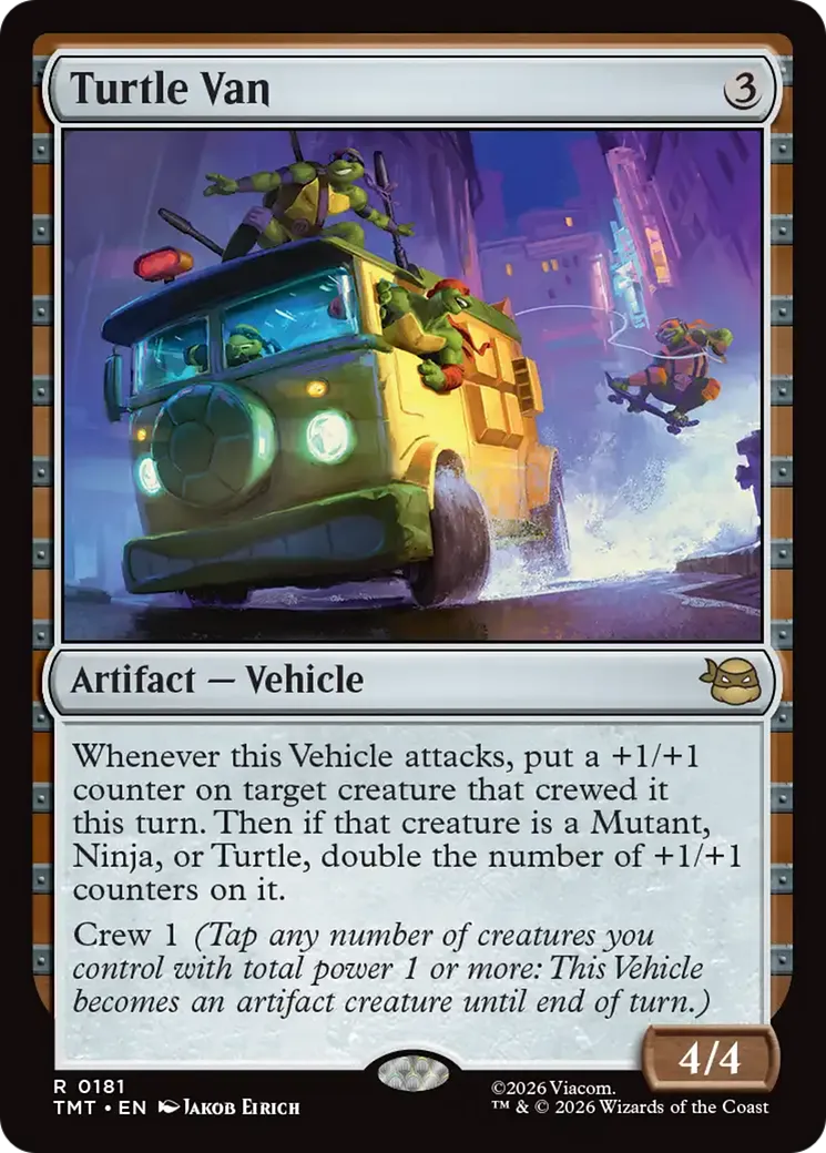 Camion des tortues — Teenage Mutant Ninja Turtles — Magic: The Gathering