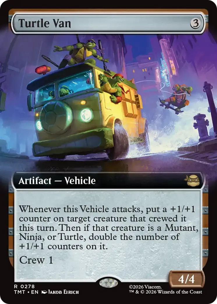 Turtle Van — Teenage Mutant Ninja Turtles — Magic: The Gathering