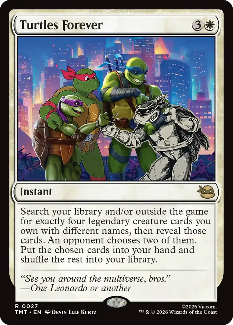 Turtles Forever — Teenage Mutant Ninja Turtles — Magic: The Gathering
