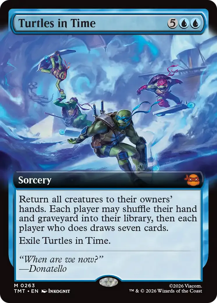 Turtles in Time from Teenage Mutant Ninja Turtles - Magic: The Gathering