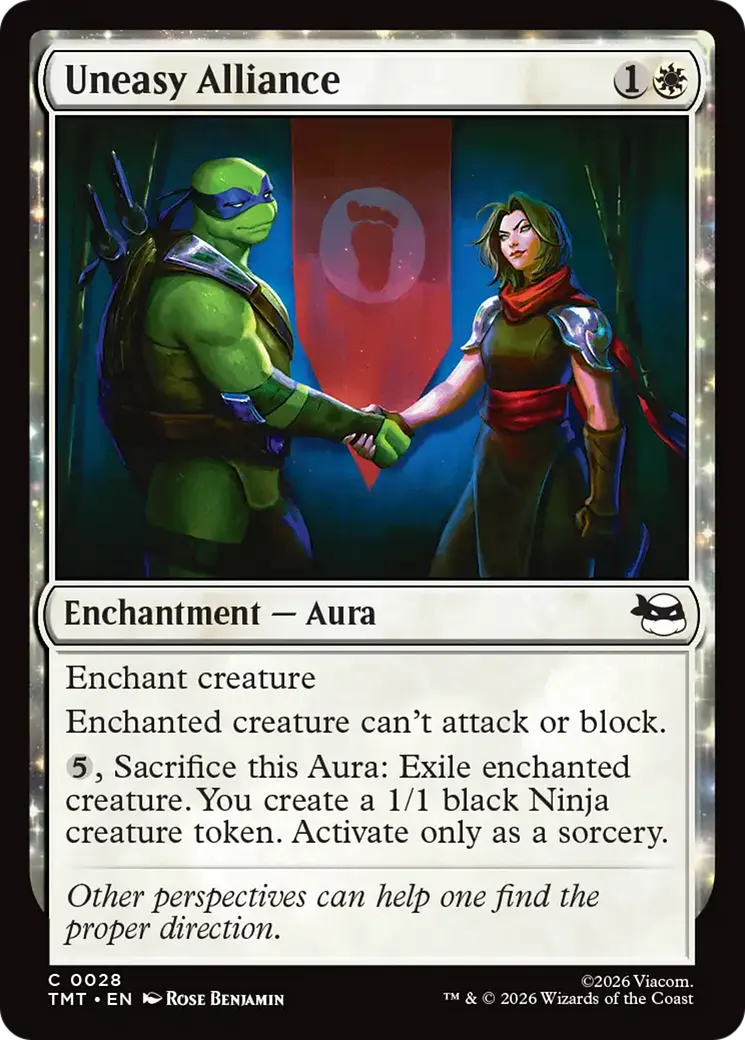 Alliance difficile — Teenage Mutant Ninja Turtles — Magic: The Gathering