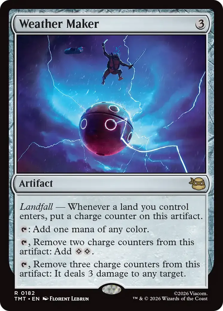 Weather Maker — Teenage Mutant Ninja Turtles — Magic: The Gathering