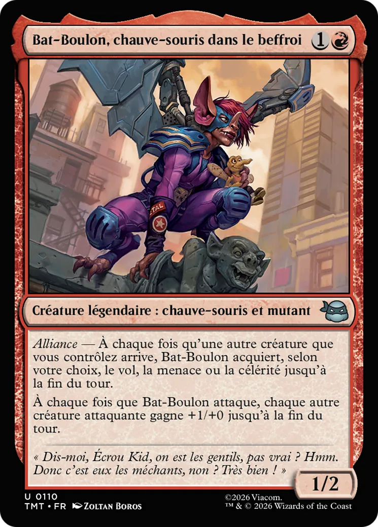 Bat-Boulon, chauve-souris dans le beffroi — Teenage Mutant Ninja Turtles — Magic: The Gathering