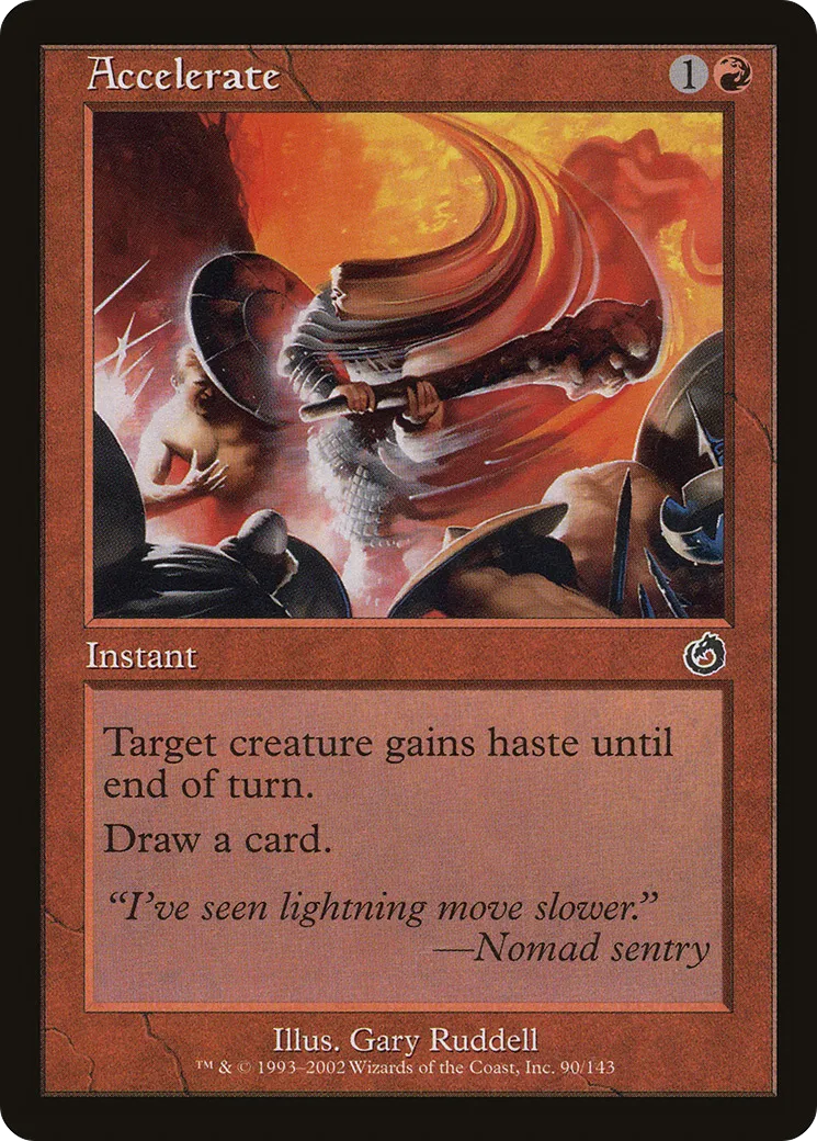 Accélération — Torment — Magic: The Gathering