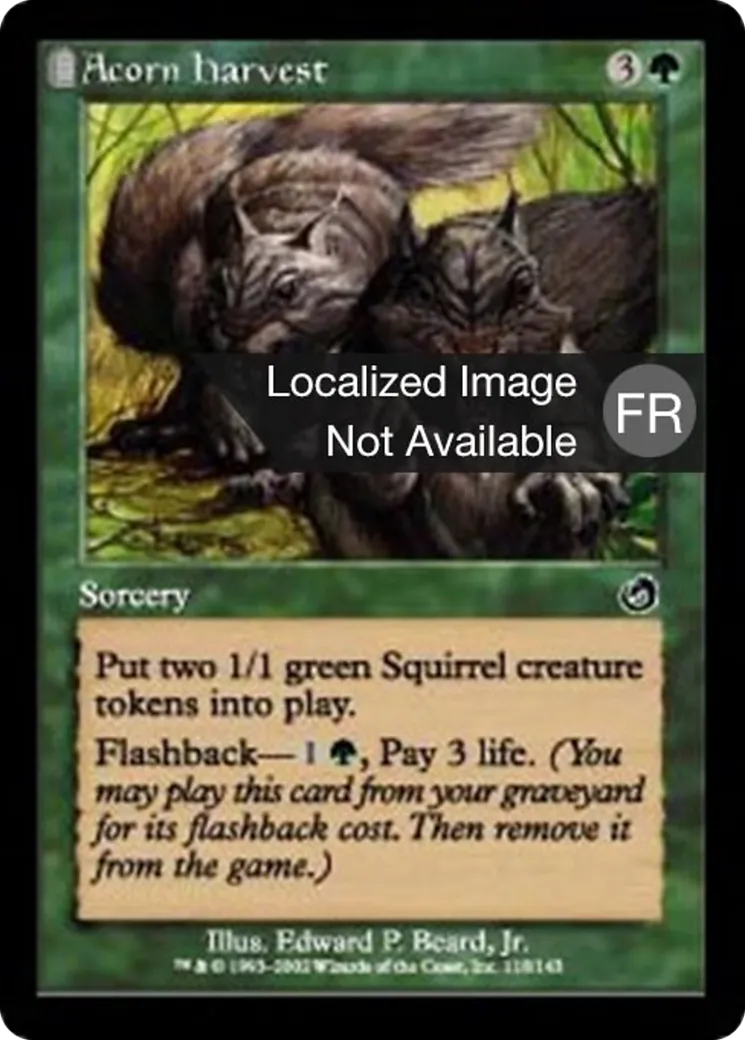 Glandée — Torment — Magic: The Gathering
