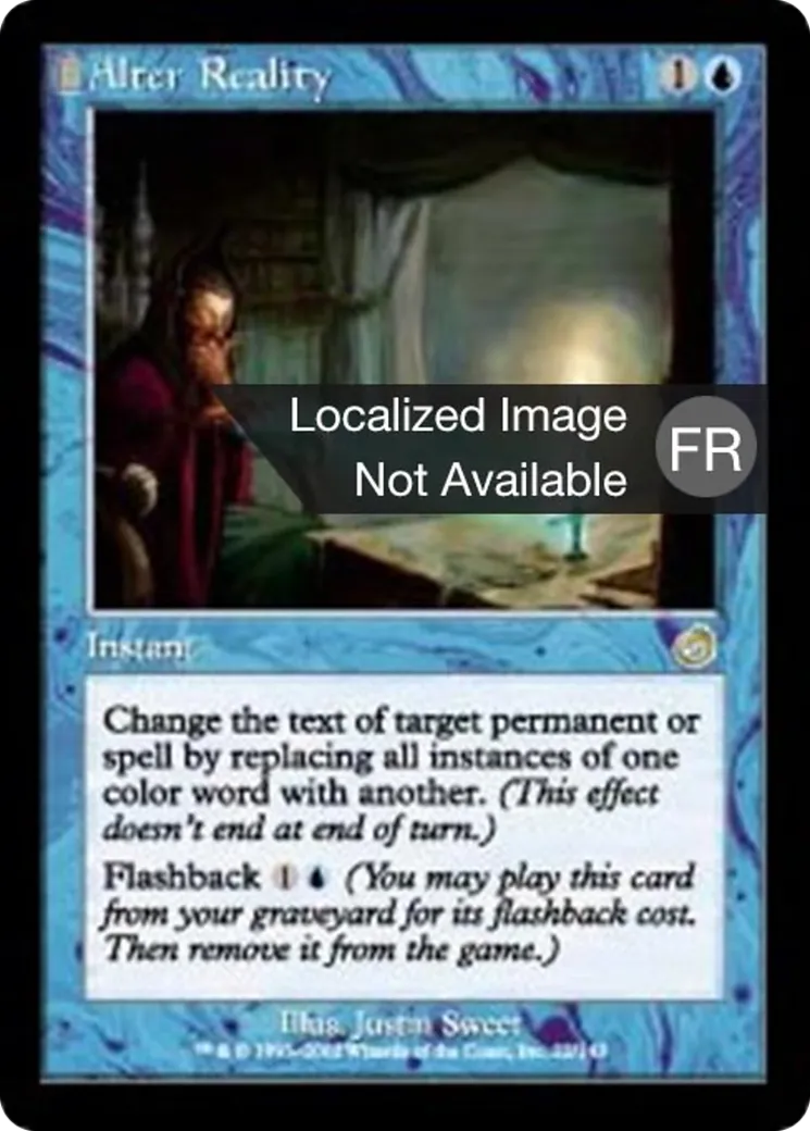 Altération de la réalité — Torment — Magic: The Gathering