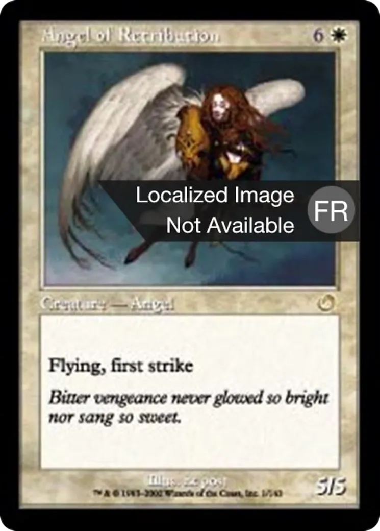 Ange du châtiment — Torment — Magic: The Gathering