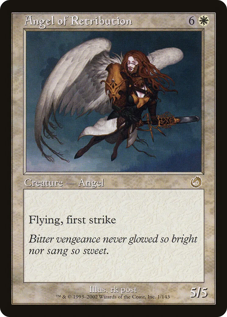 Angel of Retribution — Torment — Magic: The Gathering