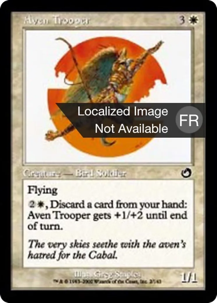 Troupier avemain — Torment — Magic: The Gathering