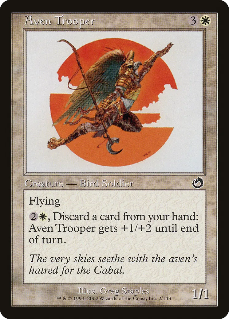 Troupier avemain — Torment — Magic: The Gathering