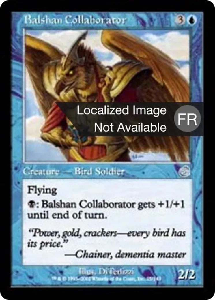 Collaborateur balshanique — Torment — Magic: The Gathering