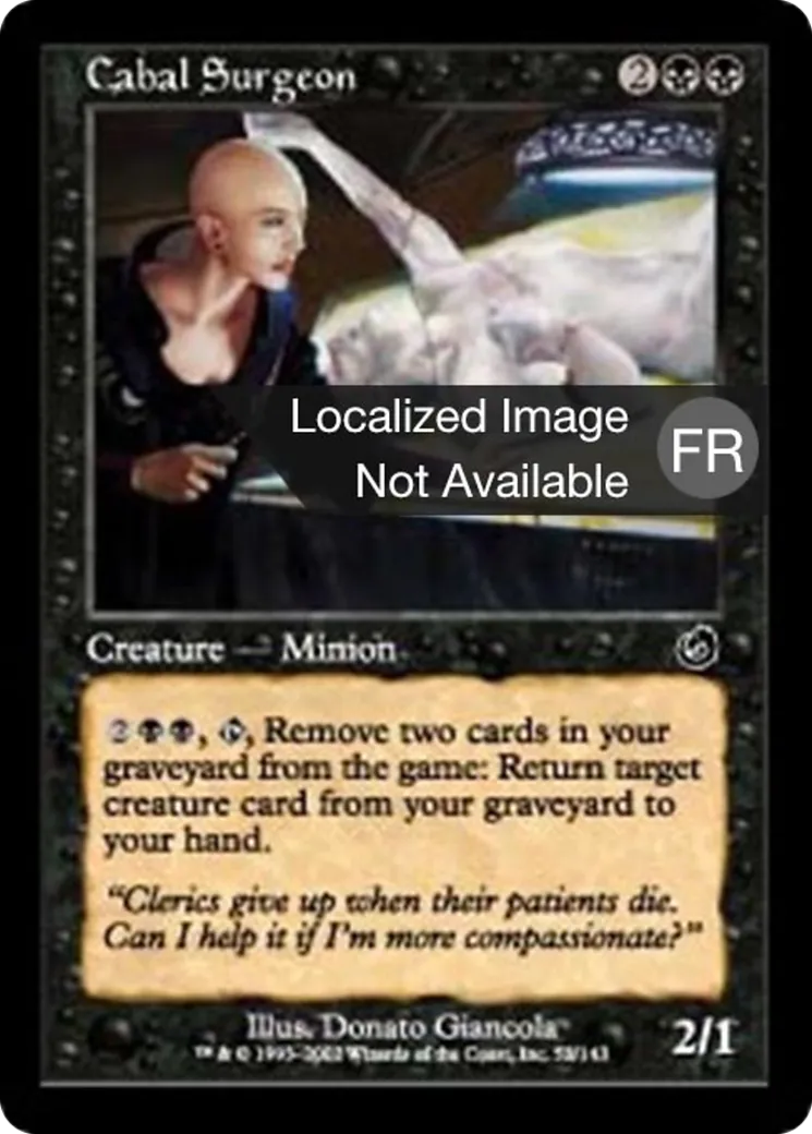 Chirurgienne de la Coterie — Torment — Magic: The Gathering