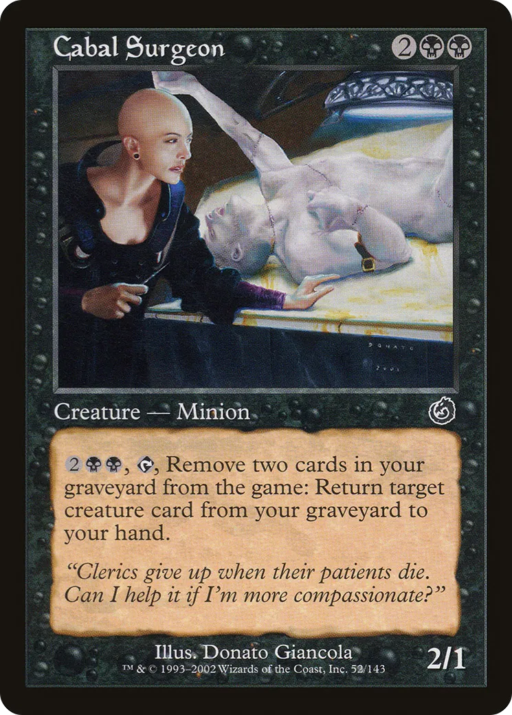 Chirurgienne de la Coterie — Torment — Magic: The Gathering