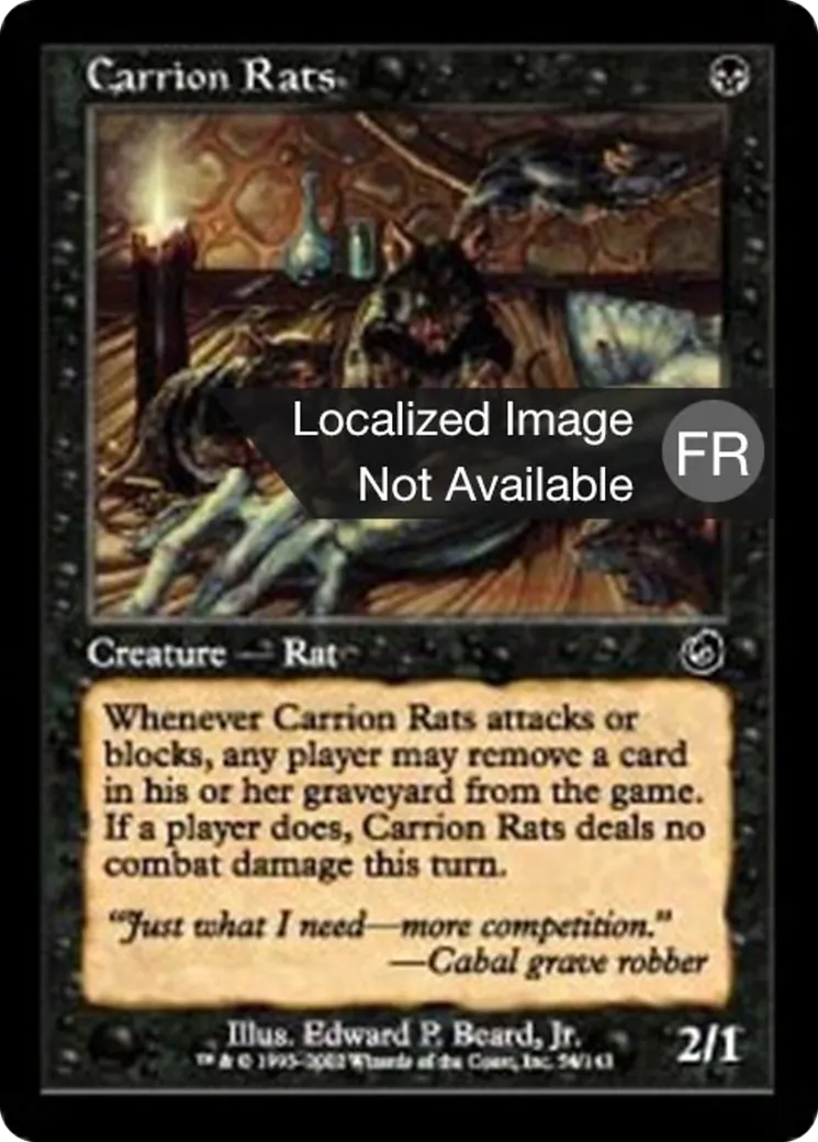 Rats charognards — Torment — Magic: The Gathering