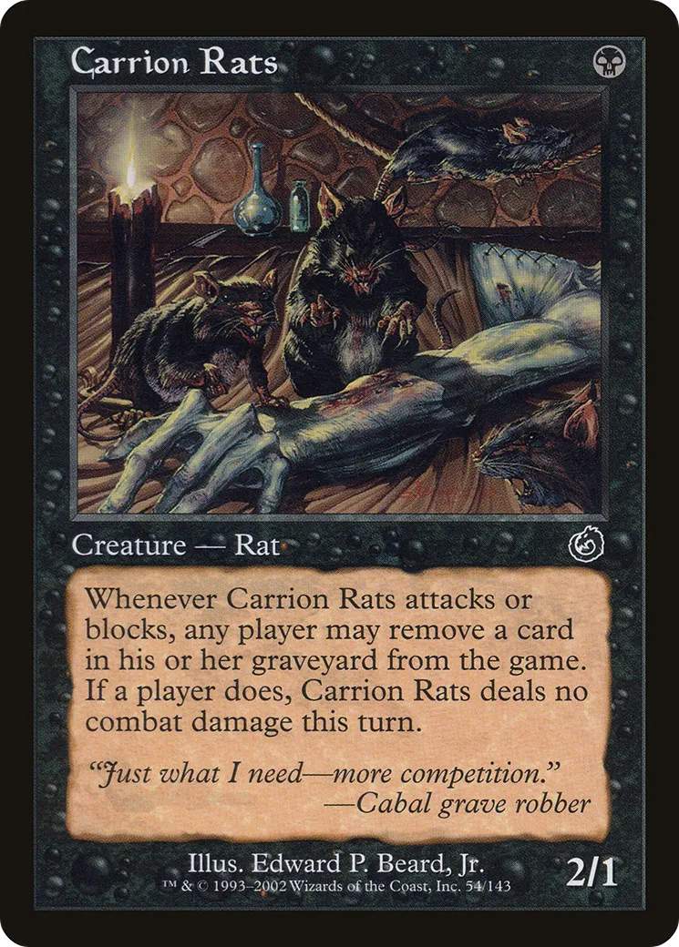 Carrion Rats — Torment — Magic: The Gathering