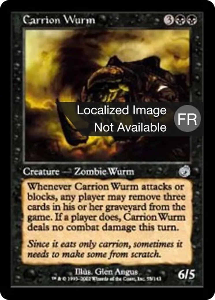 Guivre charognarde — Torment — Magic: The Gathering