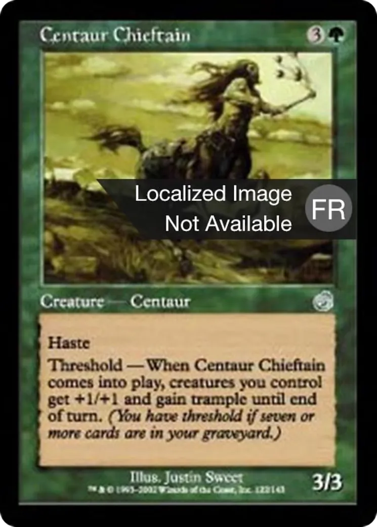 Chef de clan centaure — Torment — Magic: The Gathering