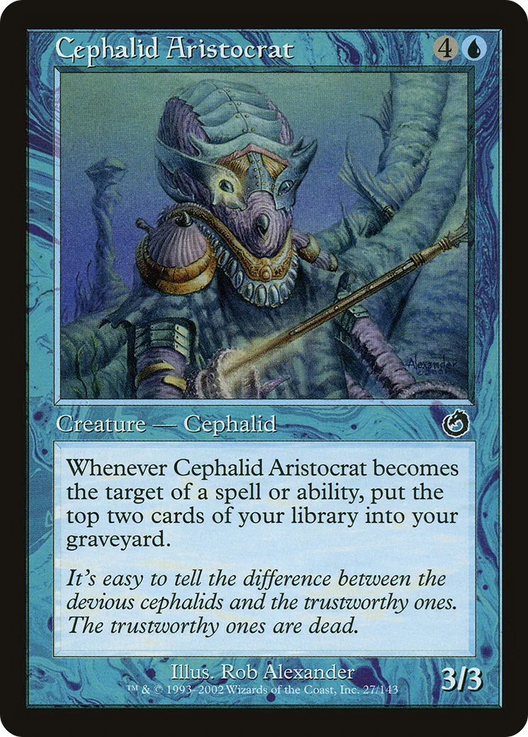 Cephalid Aristocrat — Torment — Magic: The Gathering