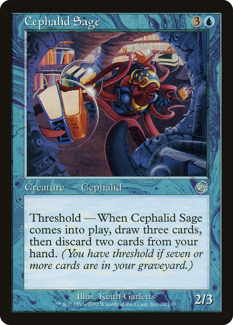 Sage céphalide — Torment — Magic: The Gathering