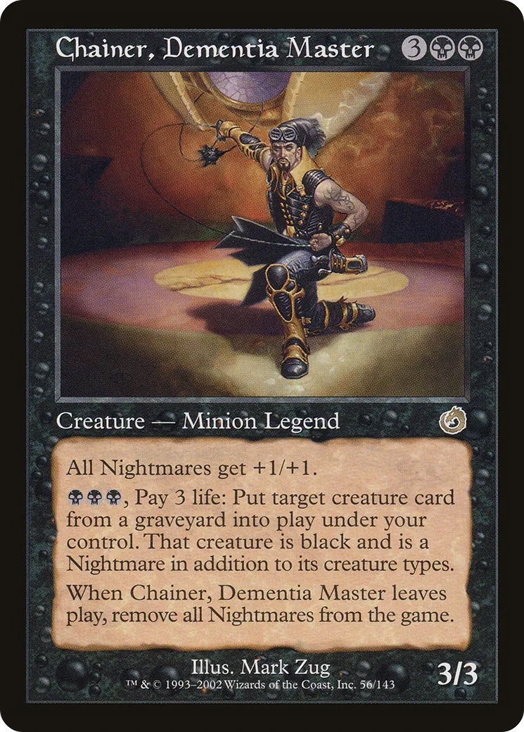 Chainer, Dementia Master — Torment — Magic: The Gathering