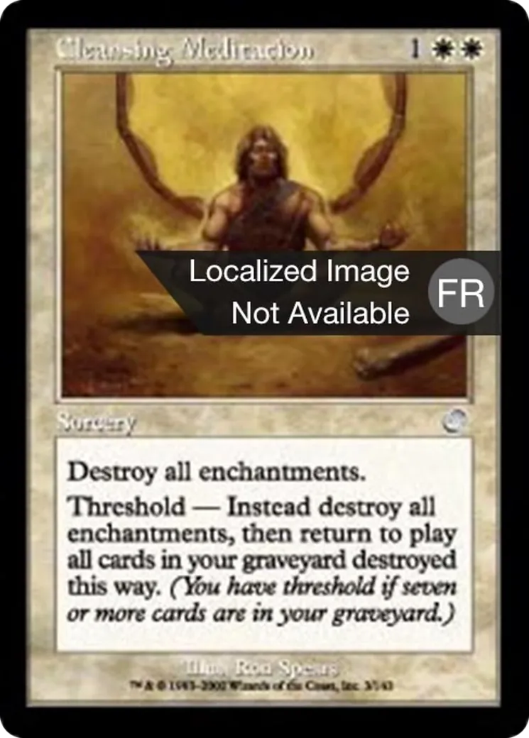 Méditation de nettoiement — Torment — Magic: The Gathering