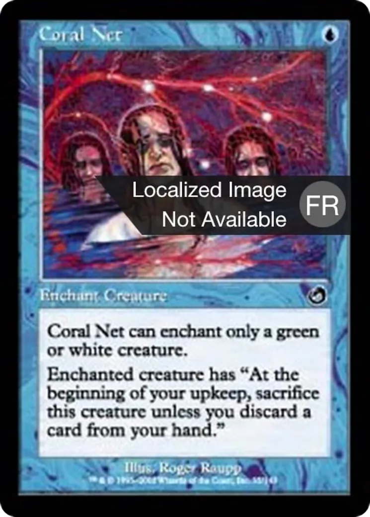 Filet de corail — Torment — Magic: The Gathering
