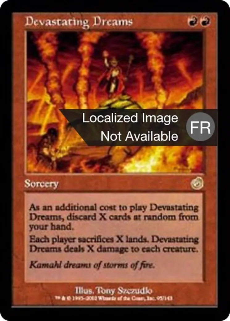 Rêves dévastateurs — Torment — Magic: The Gathering