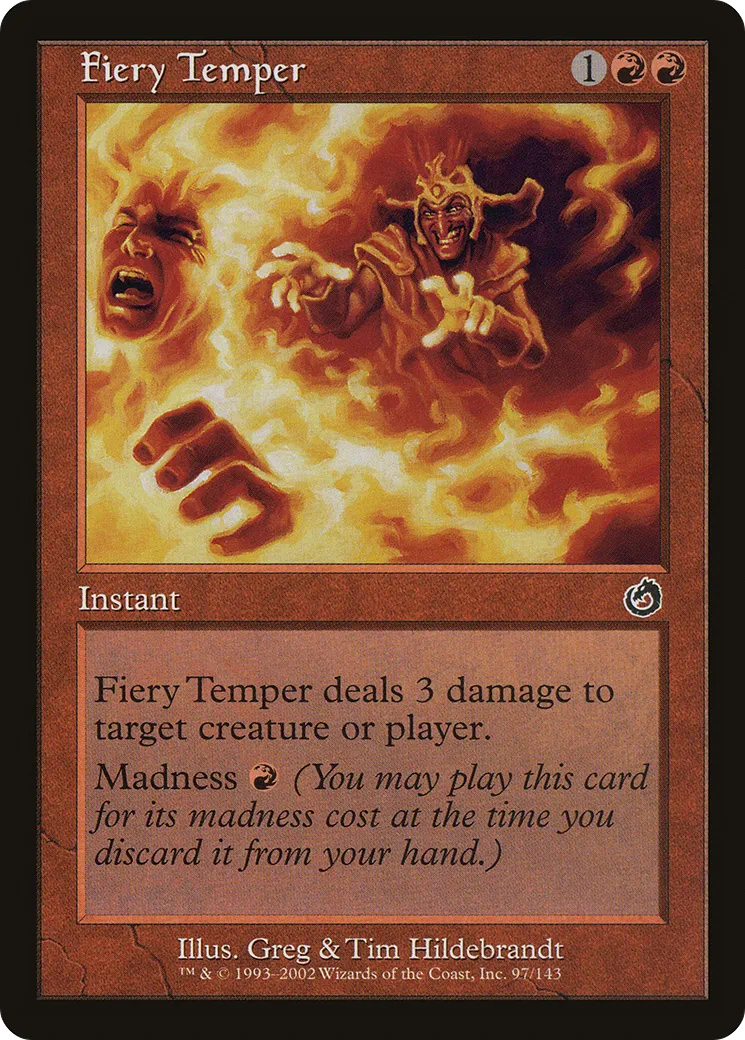Fiery Temper — Torment — Magic: The Gathering